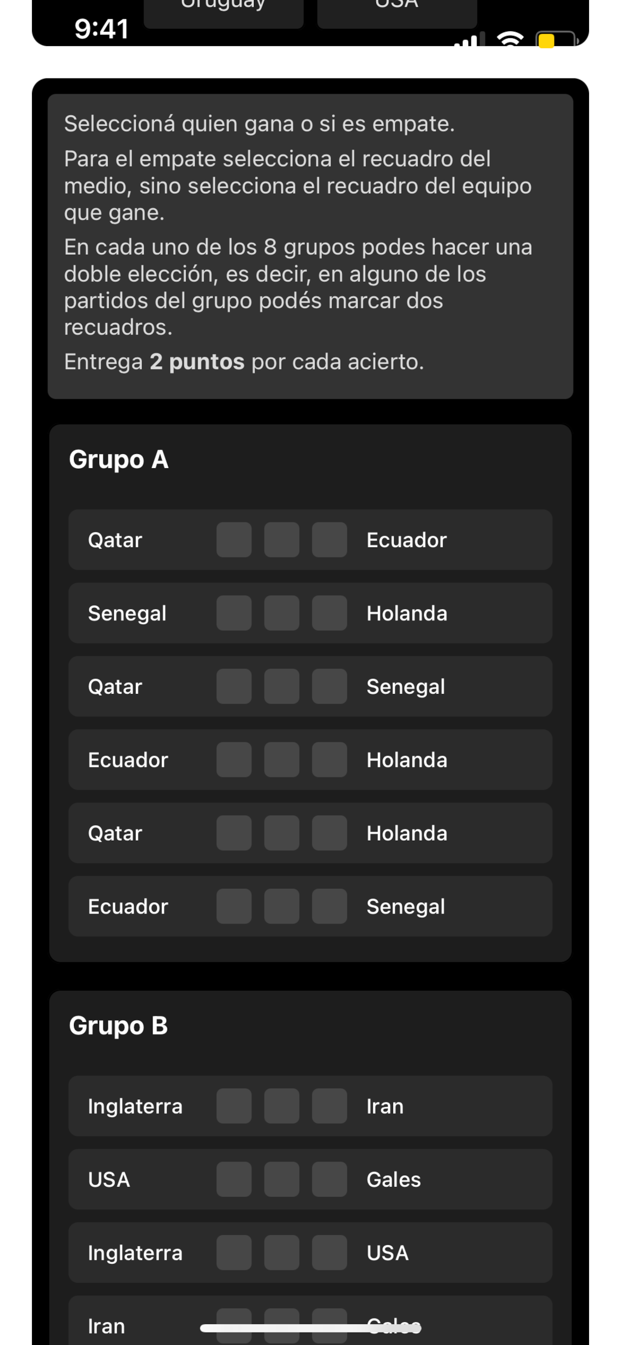 Prode Mundial 2026