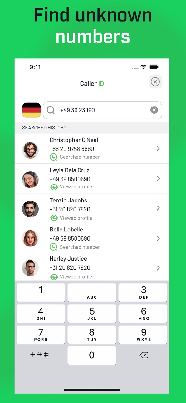 iPhone screenshot
