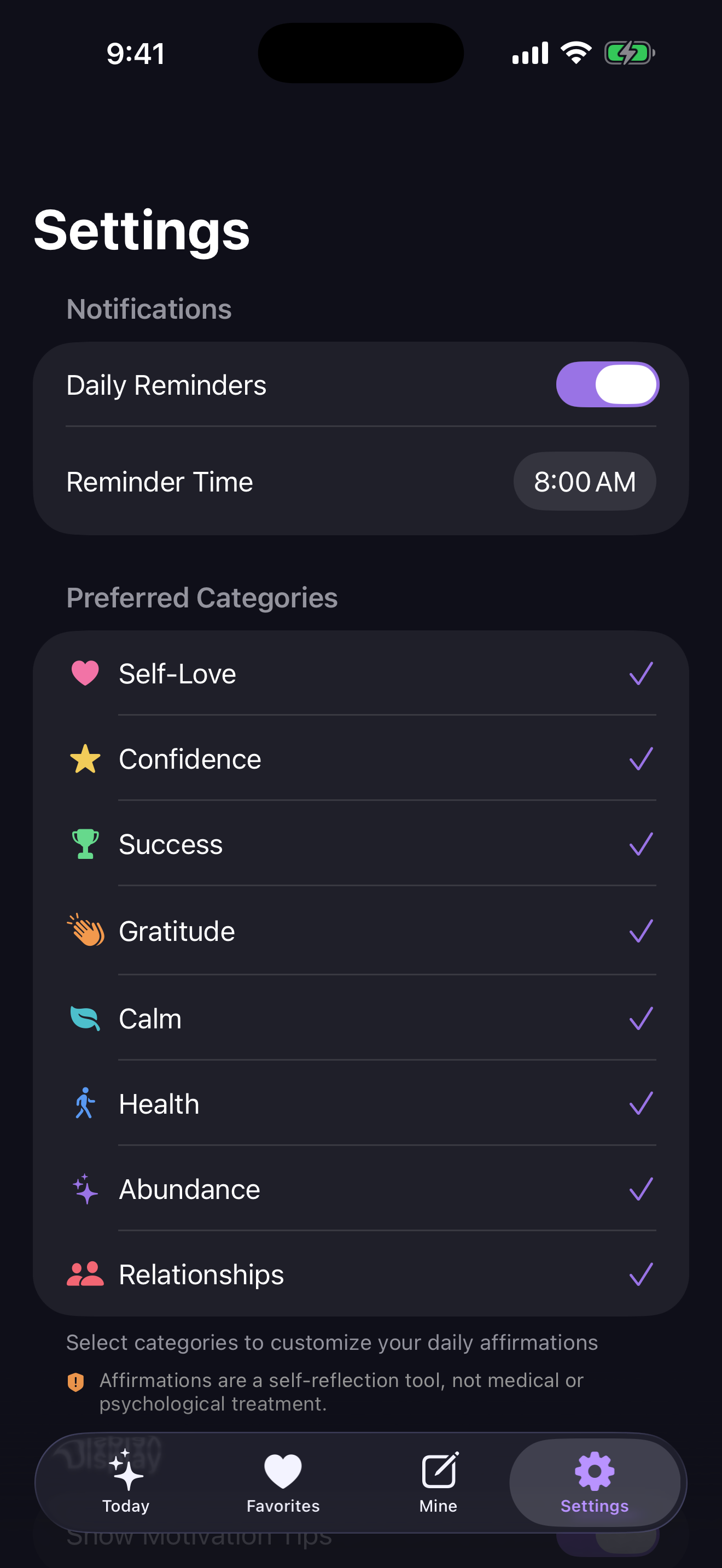 Affirm: Daily Positivity screenshot 5