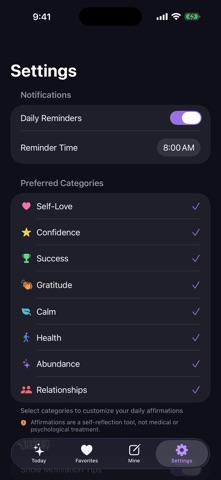 Affirm: Daily Positivity Screenshot 5 of 5