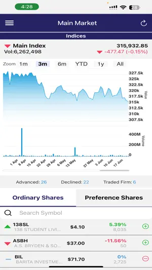 JSE Mobile screenshot 4