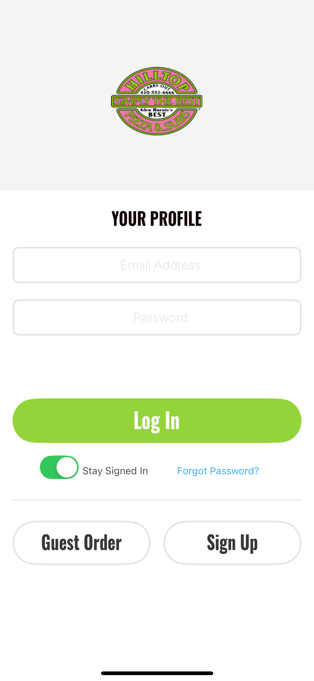 Hilltop Pizza & Subs