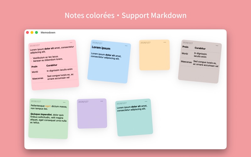 Screenshot #1 pour Memodown
