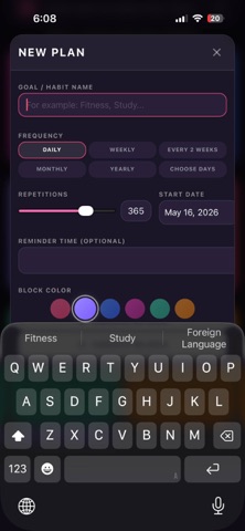 Habit Tracker: You Can. Screenshot 5 of 5