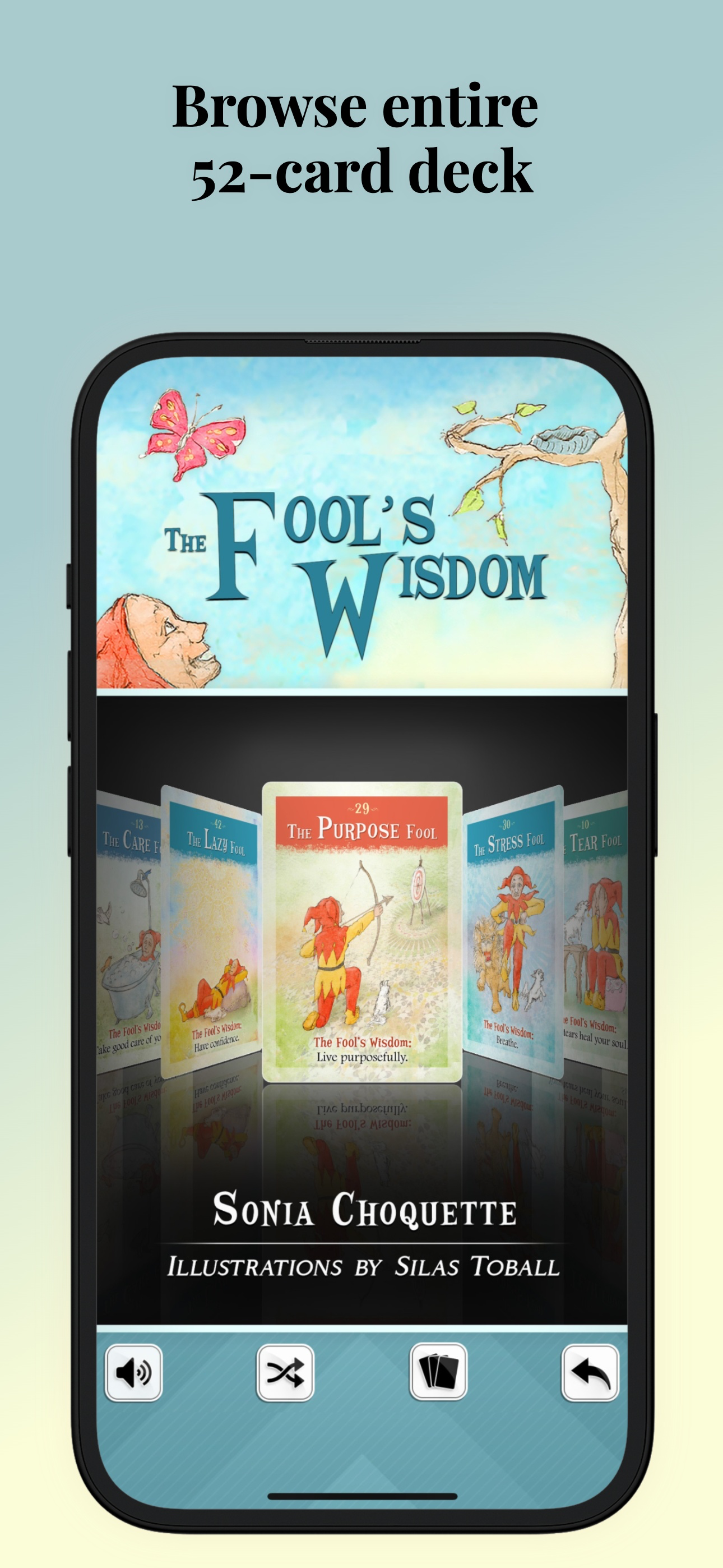 The Fool's Wisdom Oracle Cards screenshot 3