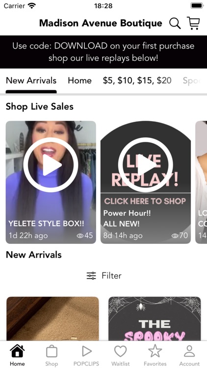 Madison Avenue Boutique