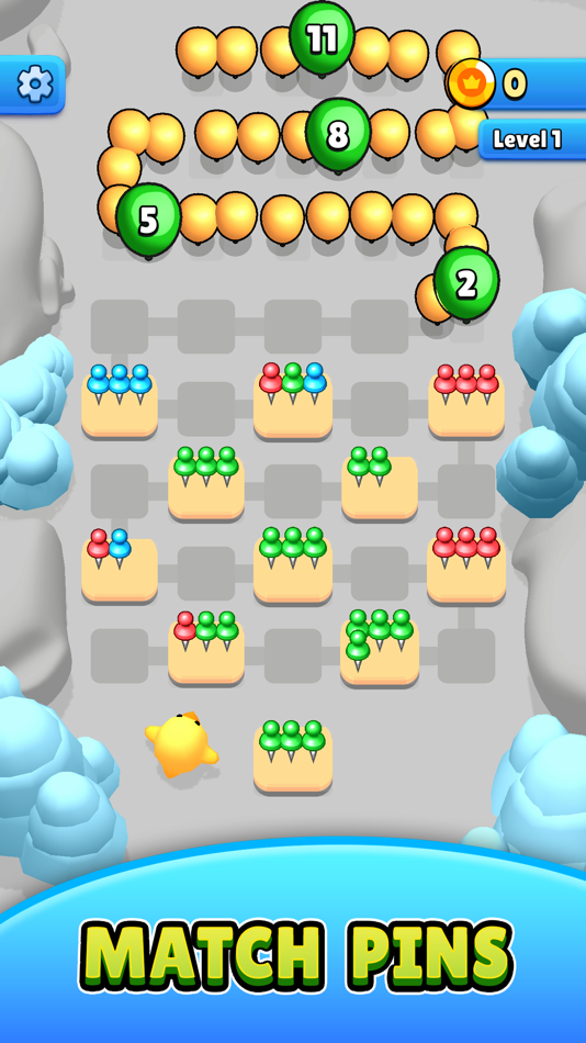#3. Balloon Sort (iOS) 来自: Jakub Szolomicki
