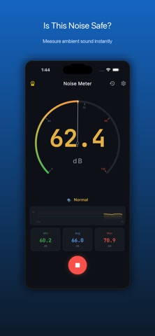 Yuja Decibel Meter - dB Level Screenshot 1 of 5