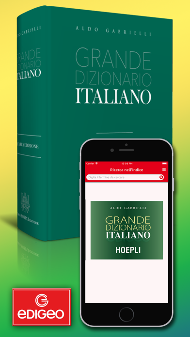 Screenshot #1 pour Dizionario Italiano Gabrielli