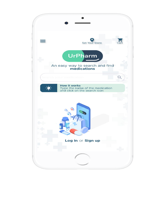 UrPharm iPad screenshot 1 - Health & Fitness app