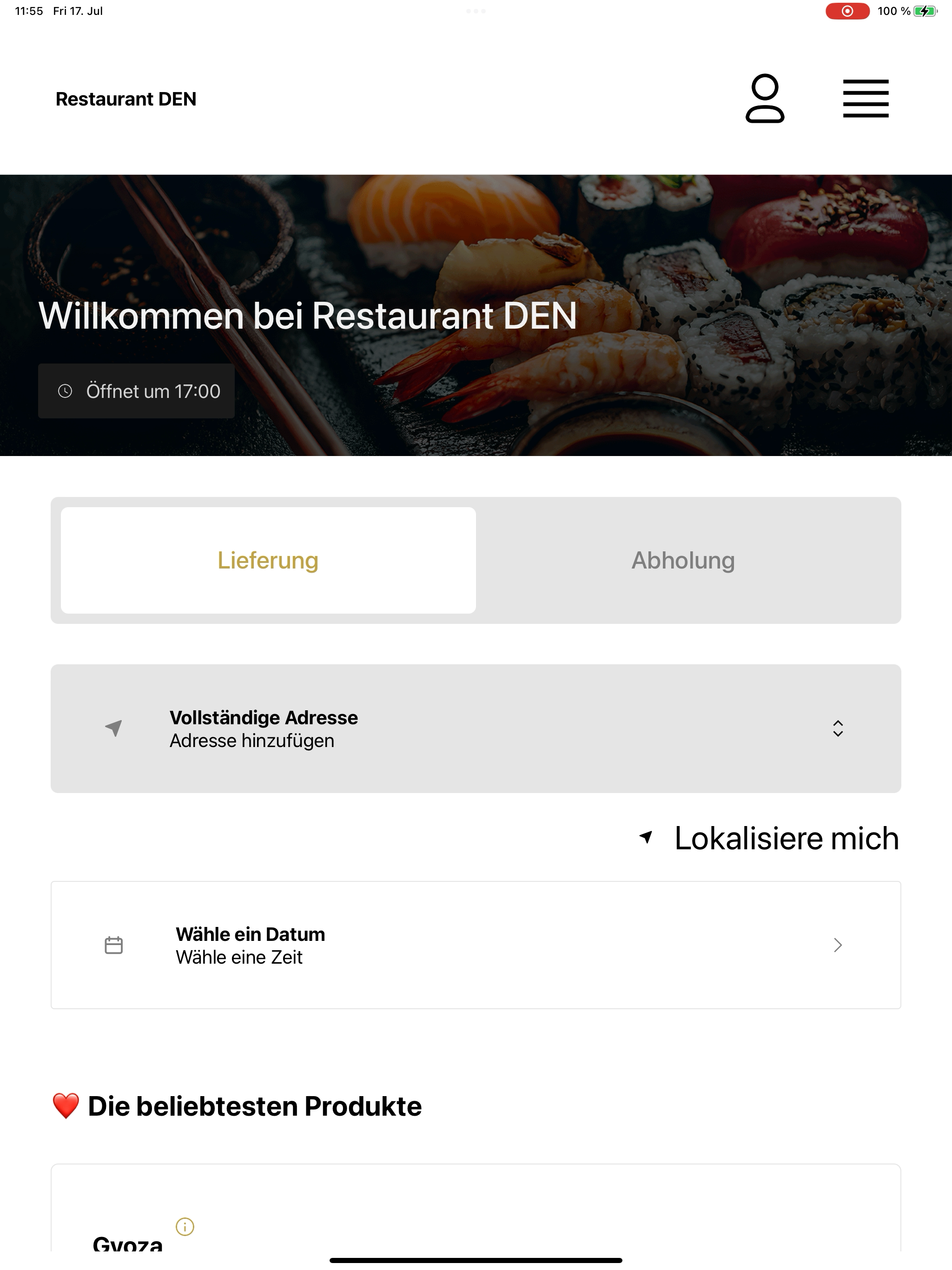 Restaurant DEN screenshot 13