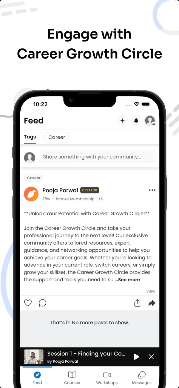 Screenshot #2 pour Career Growth Circle