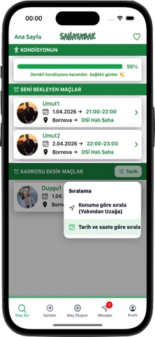 Sahaya Bak - Maç Yap iPhone screenshot