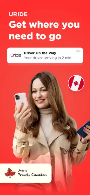Uride Passenger iPhone screenshot 1