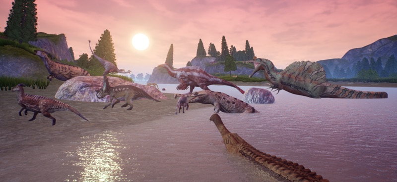 Dinosaurios en línea Jurásica screenshot 5