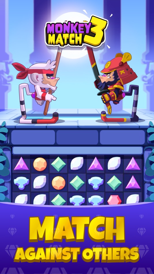 #3. Monkey Match: Make money game (iOS) 由: Gamee Mobile