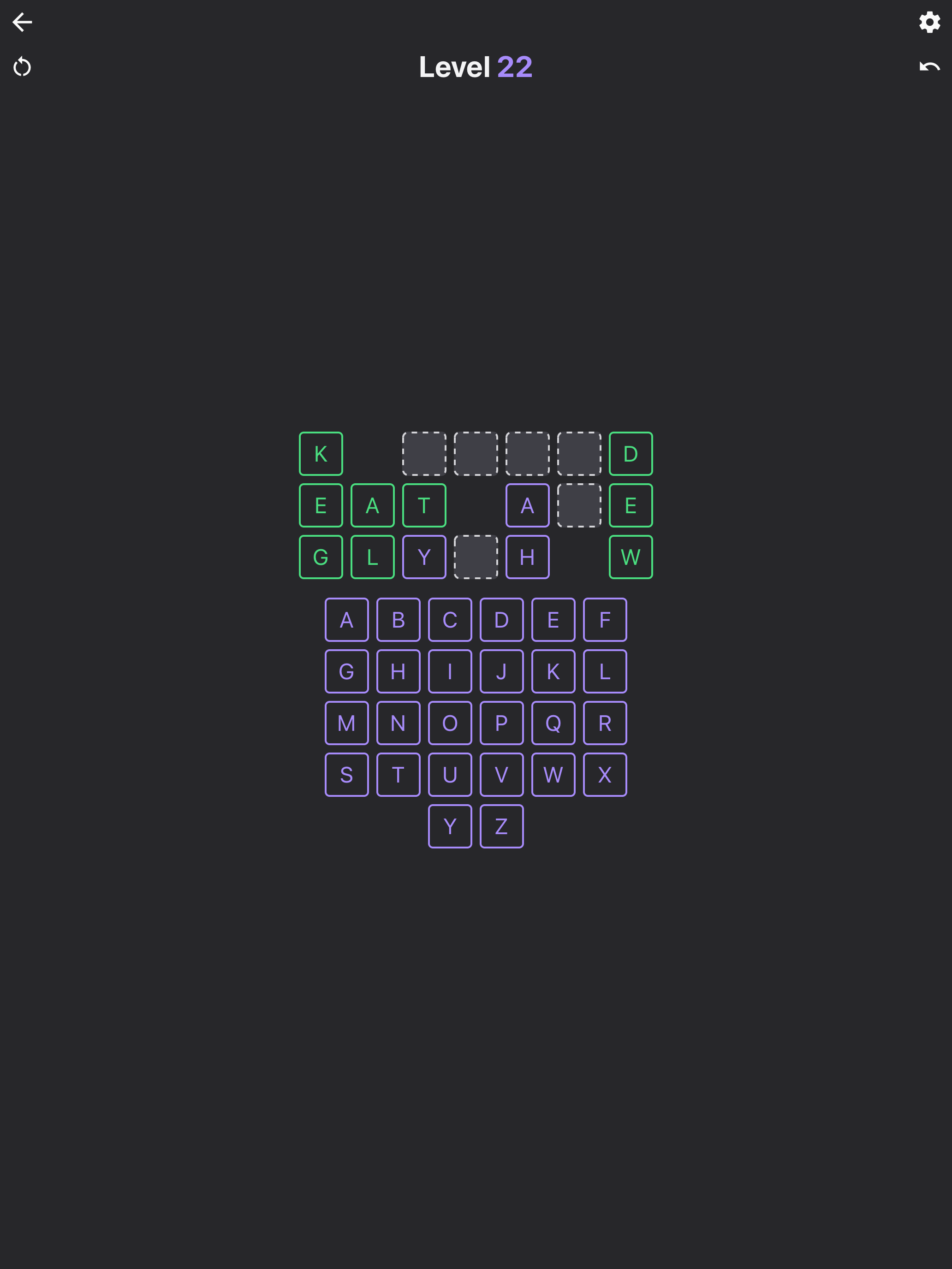 Word Grid: Fill the Grid