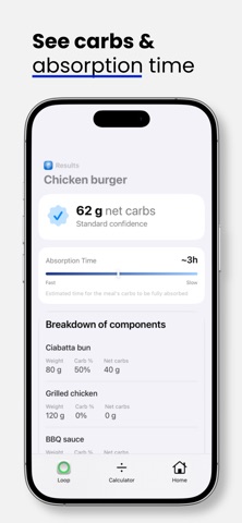 Carbetic - 3D carb counter screenshot