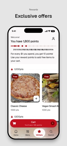 Bodacious Pizza & Grill To Go iPhone screenshot