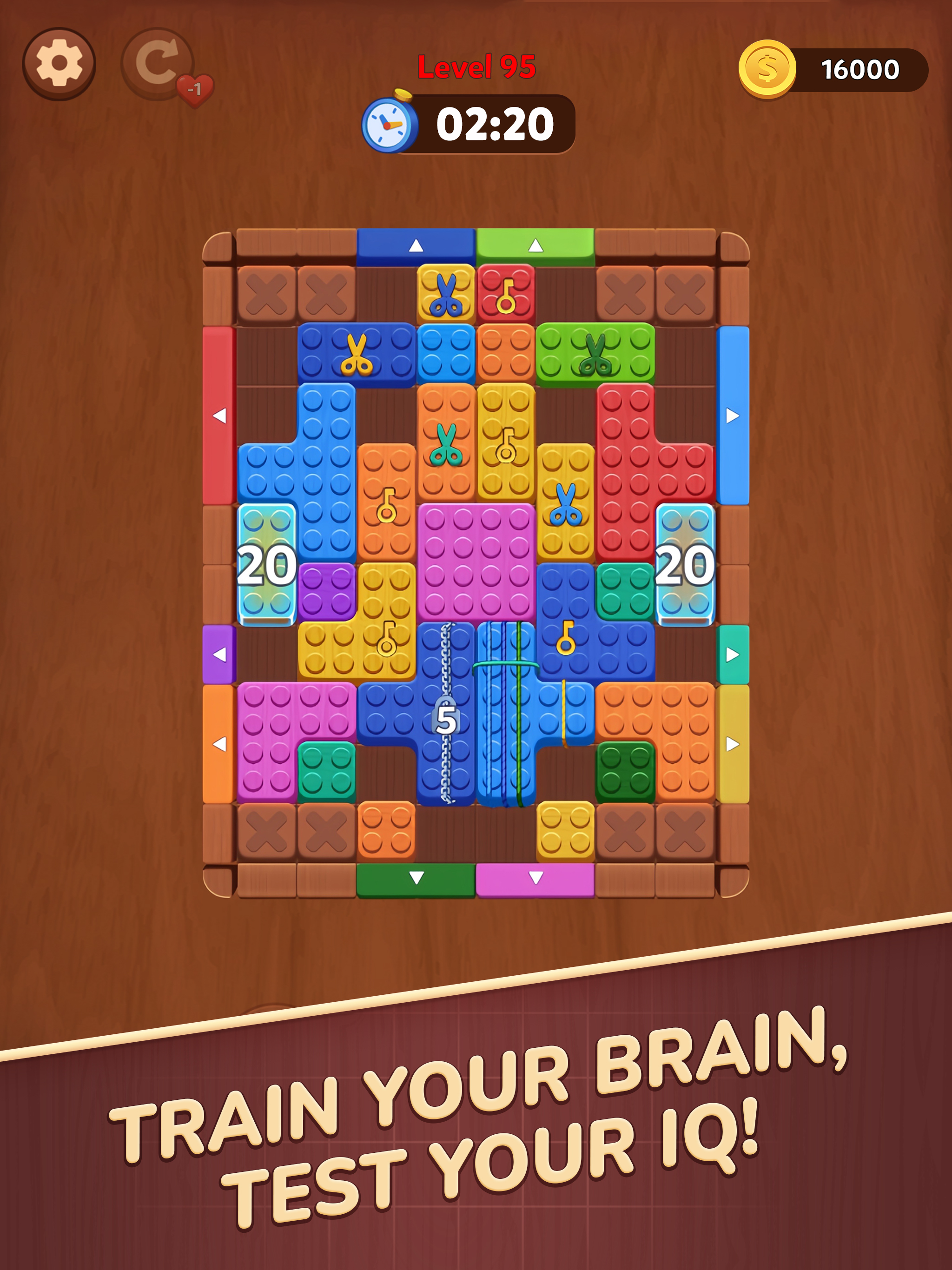 Wood Slide Jam: Block Away screenshot 8
