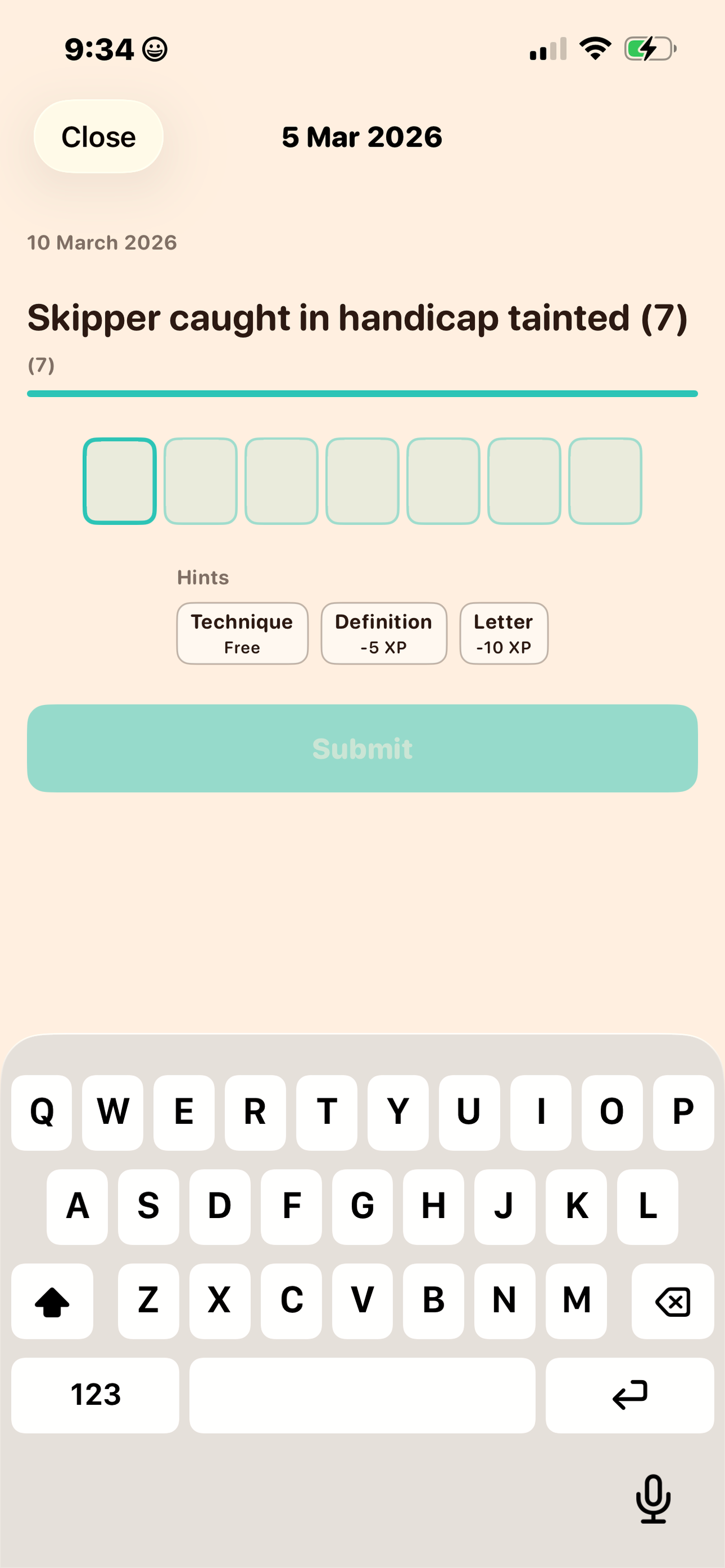 CrypticCrab Crossword