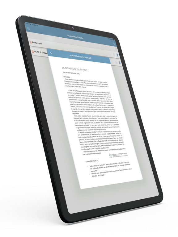 Firm@ iPad screenshot 5 - Productivity app