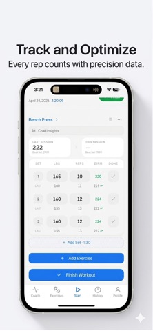 Progressive Overload: Gym Log Screenshot 3 of 6