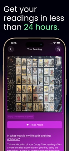 Tarotly - Tarot social network screenshot