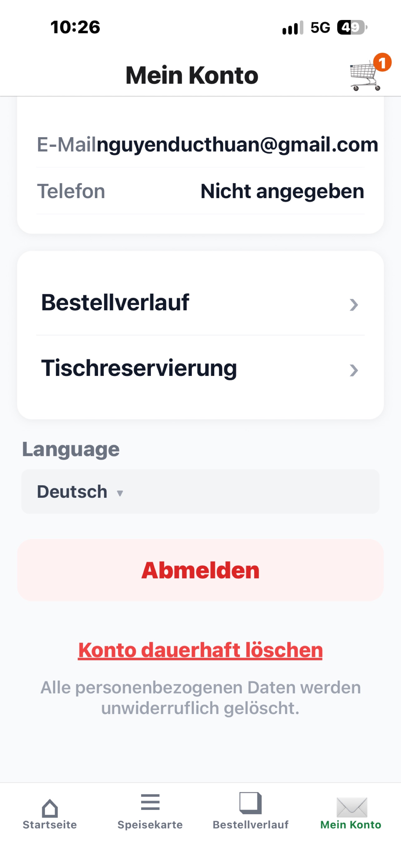 Screenshot 1 of Numite - Bánh Mì & Coffee