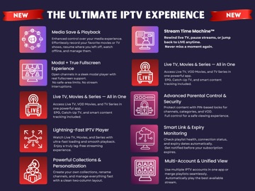 Smarter IPTV Stream: LiveTV iPad screenshot