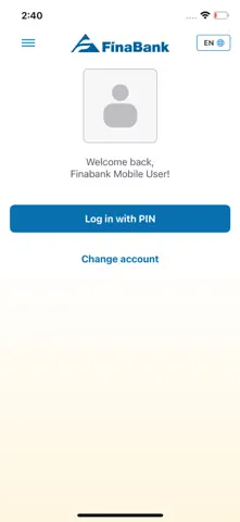Finabank Mobile App Store screenshot 1