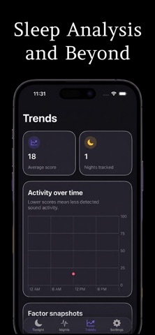 Record Your Snoring : SnoreFix Screenshot 5 of 6