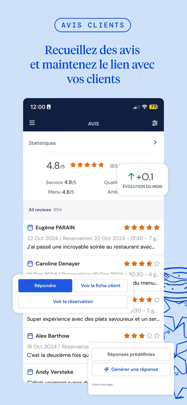 Screenshot #3 pour ZenchefOS for Restaurants