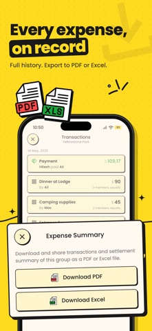 Splitup: Group Expenses Screenshot 9 of 10