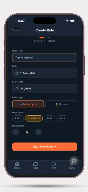 RideMesh screenshot 3