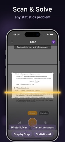 Statistics Problem Solver AI Screenshot 1 of 6