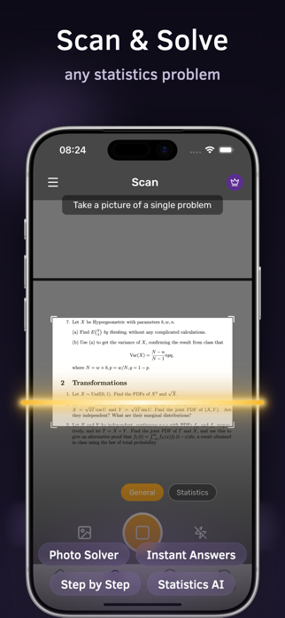Statistics Problem Solver AI Screenshot 1 of 6