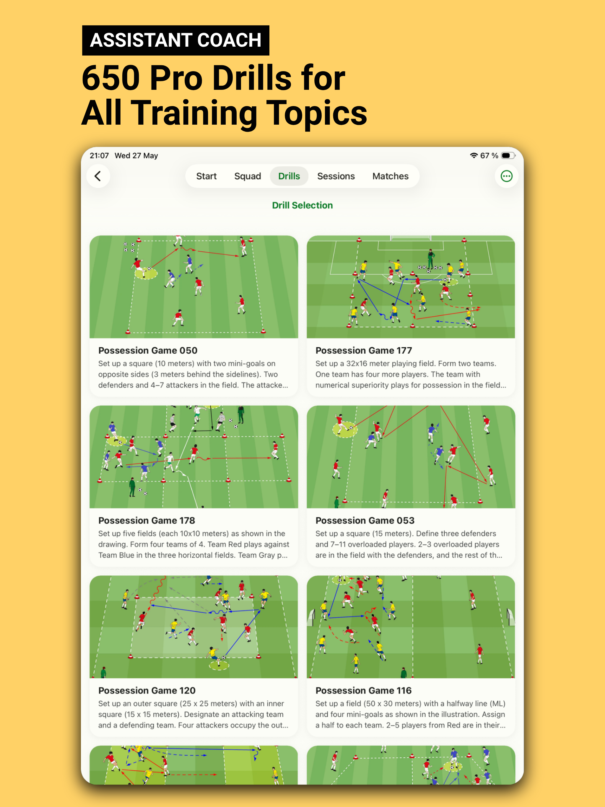 MH Soccer Training & Drills
