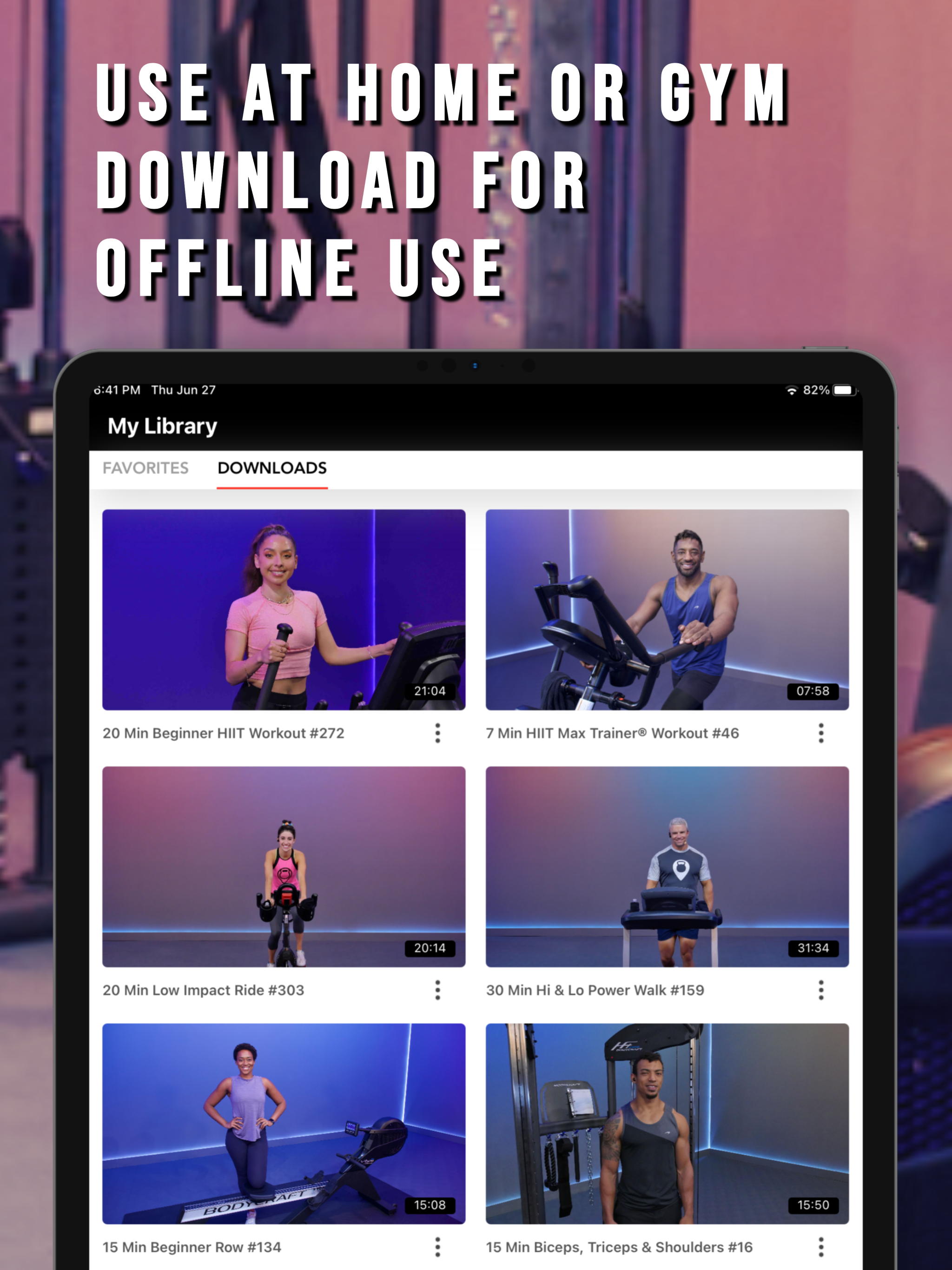 Fitscope At Home & Gym Classes