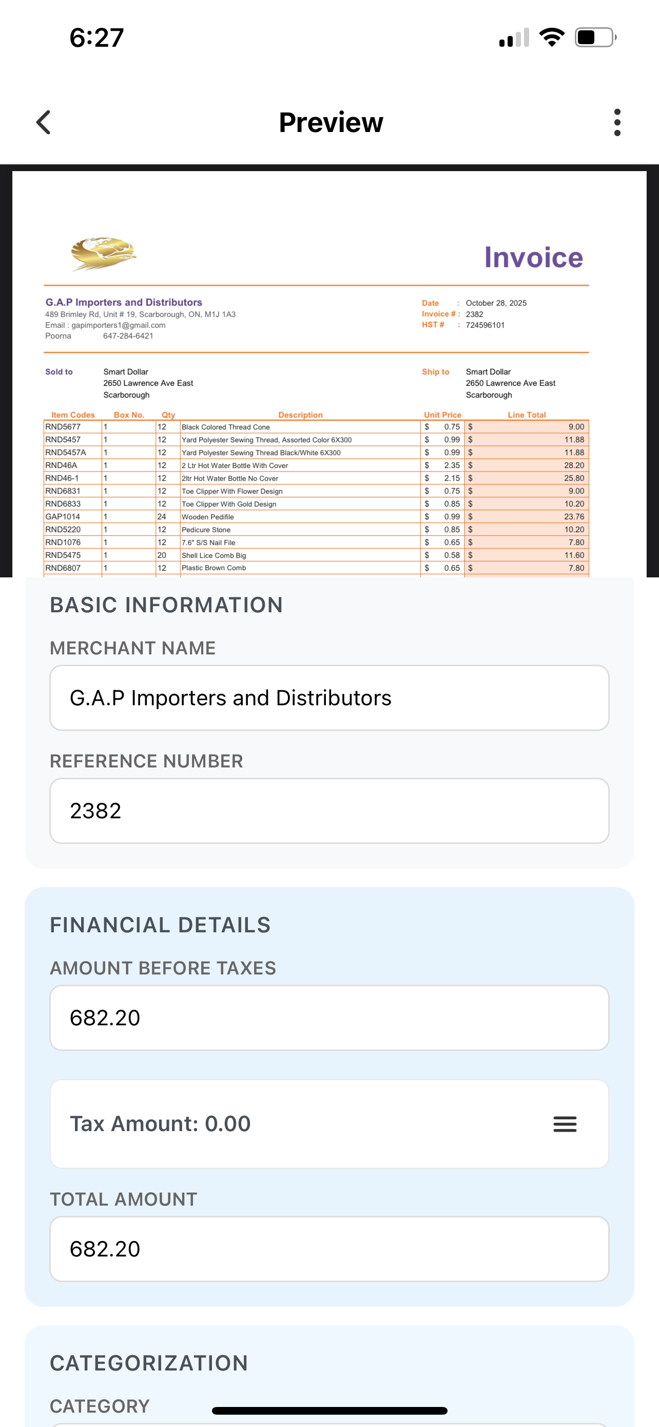 ScanReceipt screenshot 6