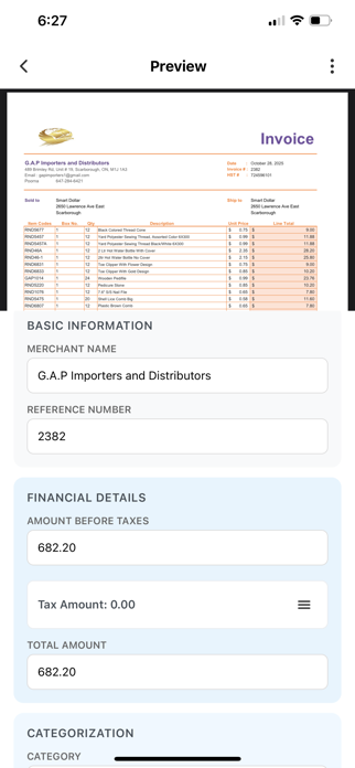 ScanReceipt Screenshot 6 of 10
