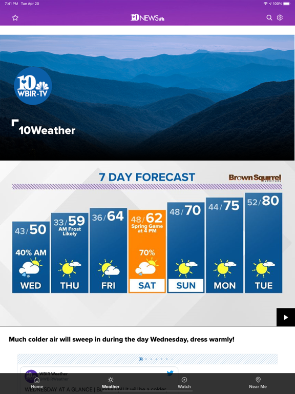 App screenshot