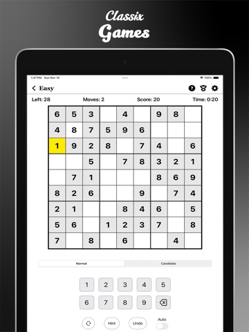 Classix Games iPad screenshot