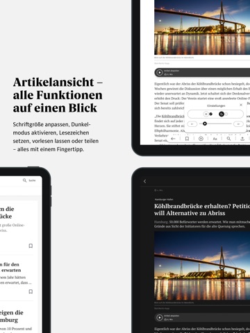 Hamburger Abendblatt E-Paper iPad screenshot 3