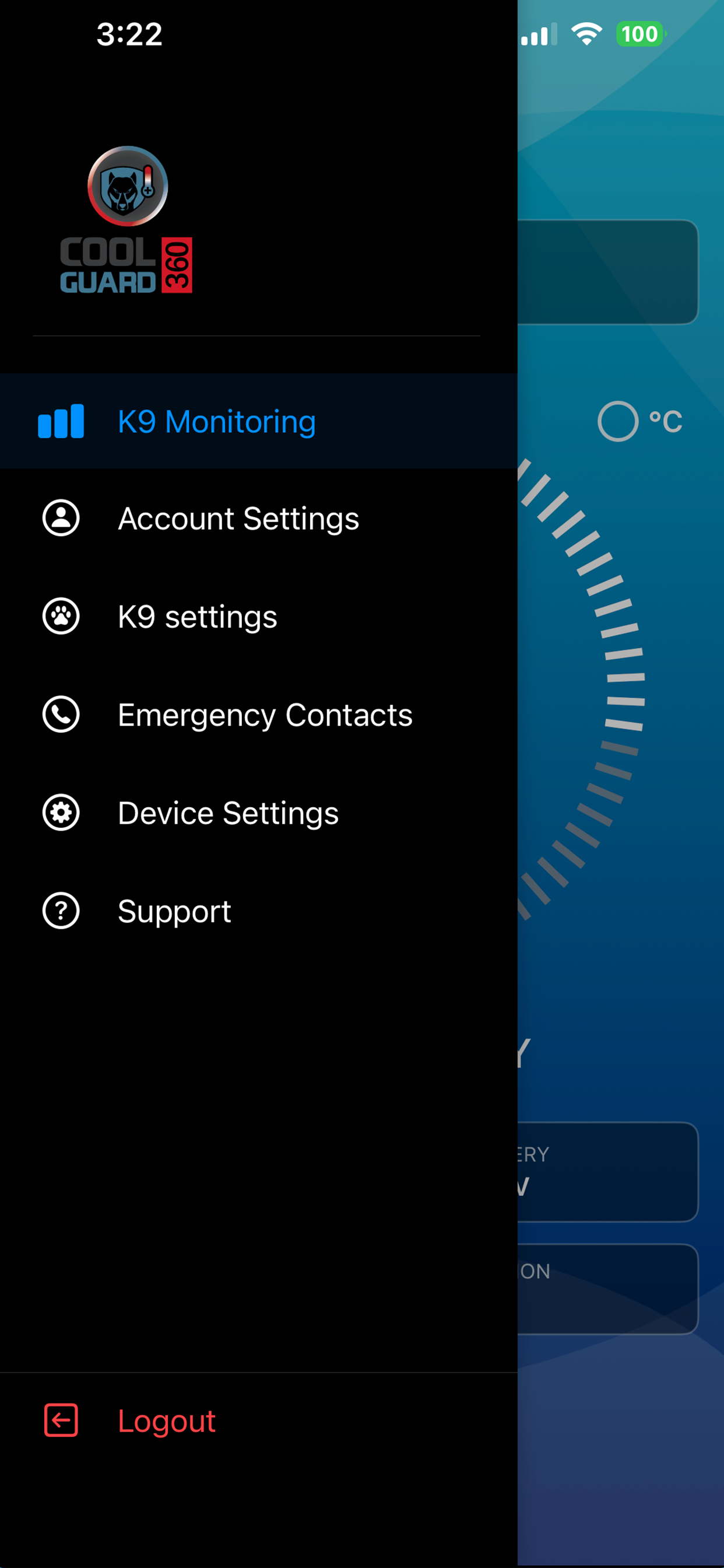Cool Guard: K9 Handler App