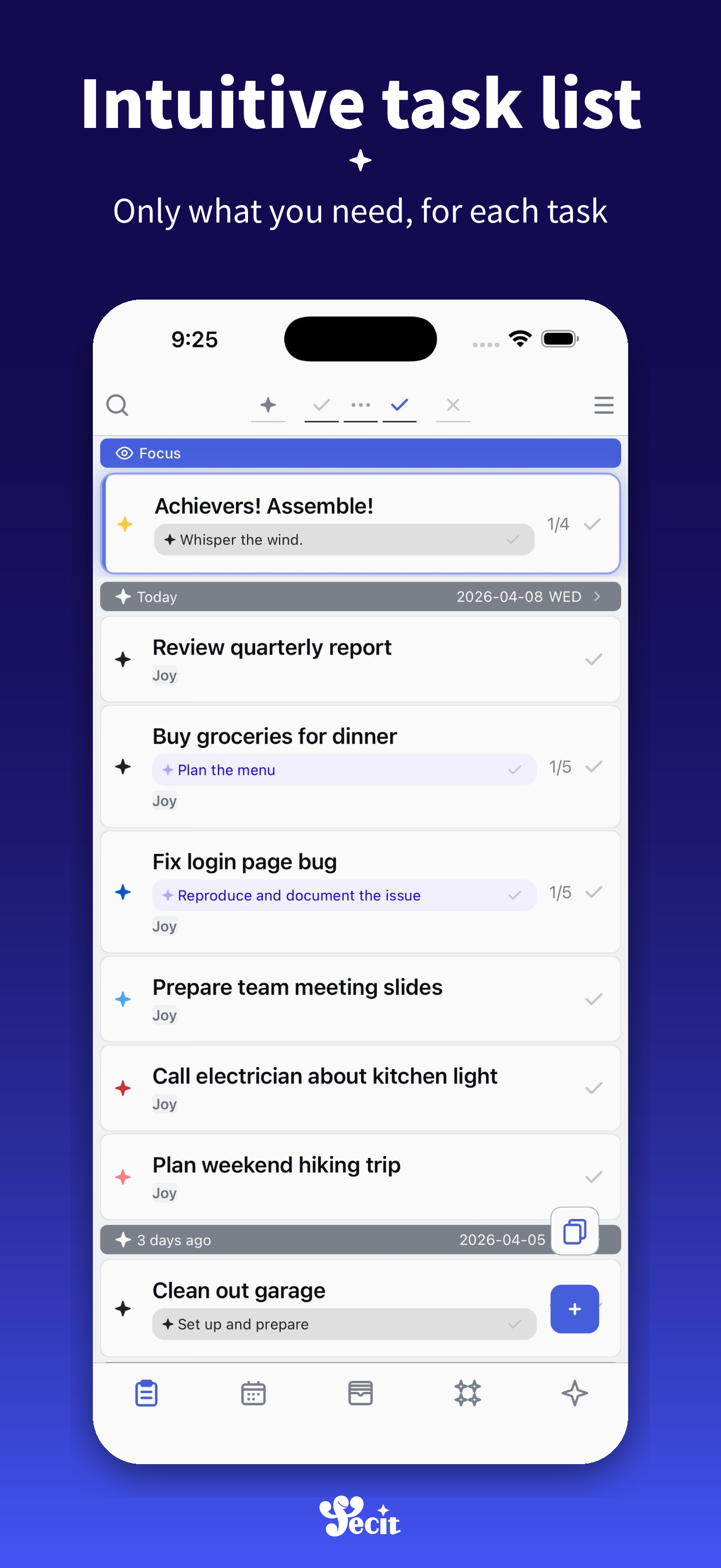fecit: Task Manager & Planner