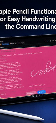 Terminal Champion SSH Tablet screenshot