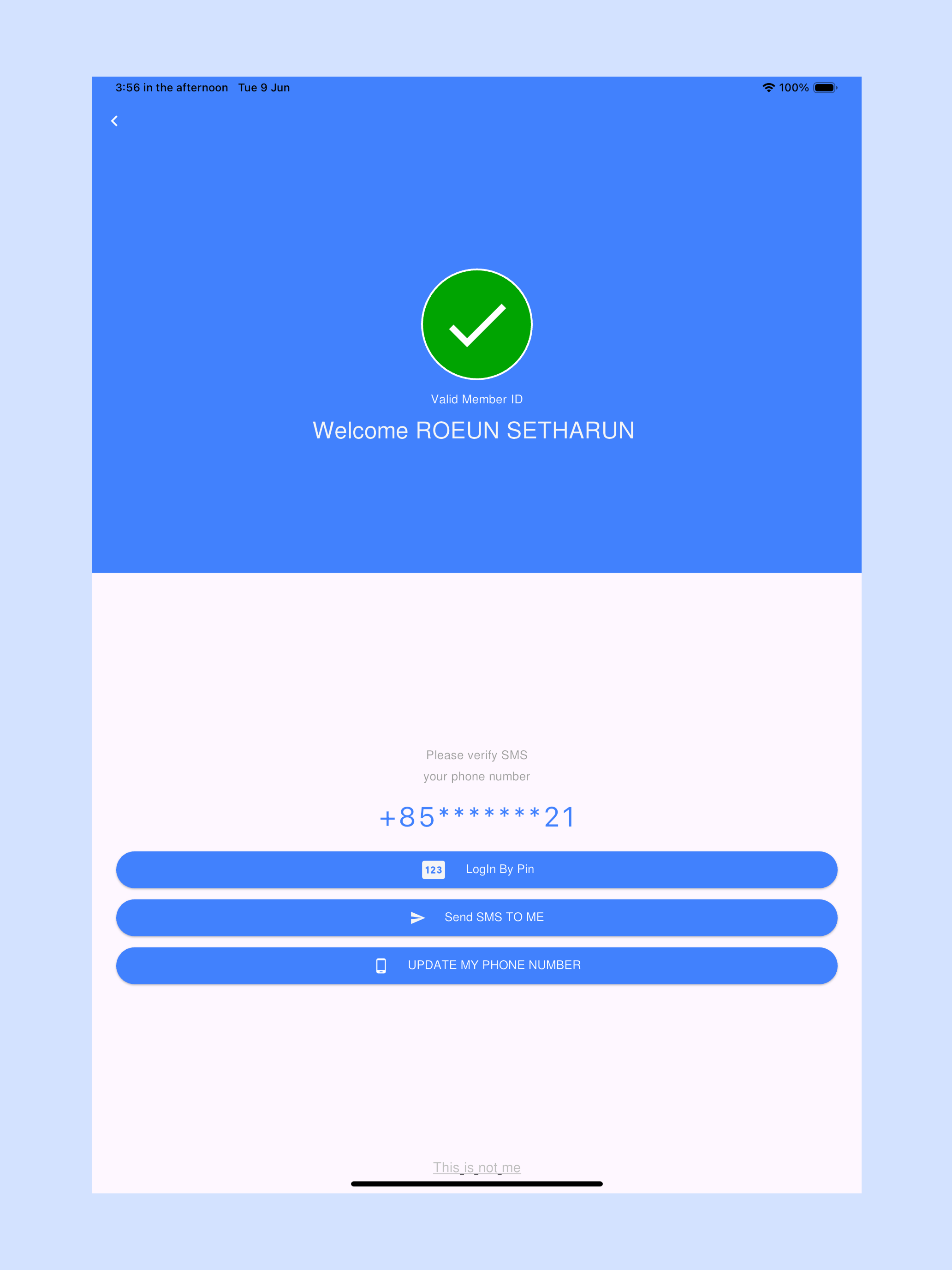 NSSF Member screenshot 8