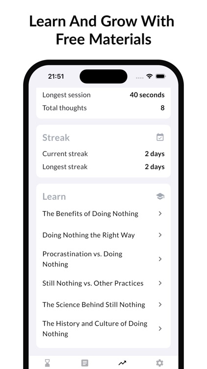 Still Nothing: NOT Mindfulness