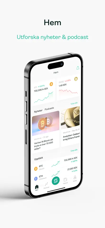 Safello app screenshot 2